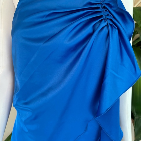 NWOT Elegant Blue Women's Top - Picture 2 of 8